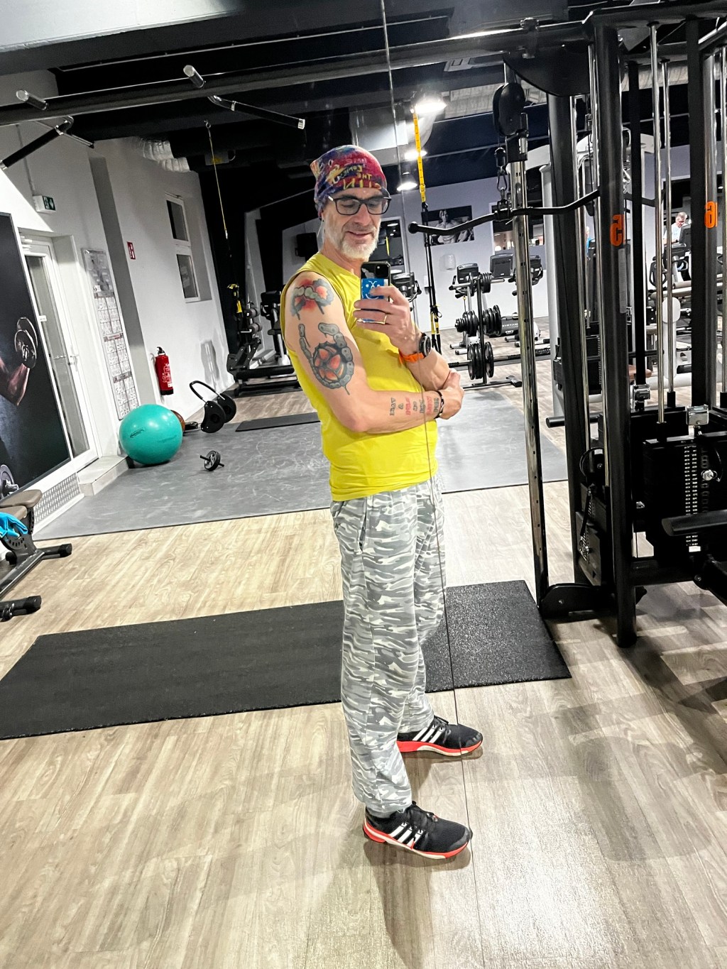 Heute beim Rücken Brust&nbsp;Training